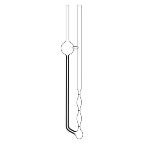 SI Analytics Glas Cannon-Fenske-Steigrohrviskosimeter, 51143, 12ml Füllvolumen, 295mm Länge von SI Analytics