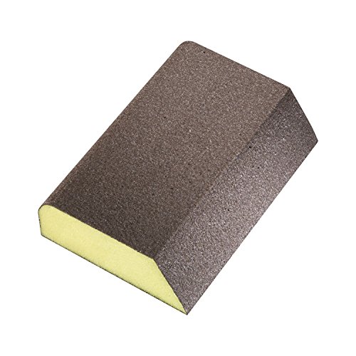 SIA F03E00R8HL Schleifblock Kombi 7990 hart Farbe gelb/fine 98 x 69 x 26 mm von Bhgytec