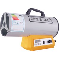 Sial - Gasheizgebläse Heizkanone Gasheizer Heißluftgebläse Bauheizer Heißluftgenerator Gas Heizgerät Heizstrahler Elektronischer von SIAL