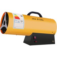 Sial - Heizkanone Gasheizgebläse Gasheizer Heißluftgebläse Bauheizer Bautrockner Heizgerät Heizstrahler Mit Überhitzungsschutz, 33kW von SIAL