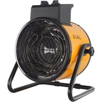 SIAL Industriell Heizlüfter 5000W - Elektrische Heizung - Heizstrahler Bauheizer - Heizgebläse Für Garagen, Werkstätten, Baustellen - D5 - Gelb SIAL Industriell Heizlüfter 5000W - Elektrische Heizung - Heizstrahler Bauheizer - Heizgebläse Für Garagen, Werkstätten, Baustellen - D5 - Gelb von SIAL