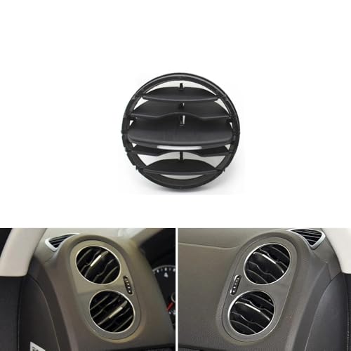 SIAQWYENZ 1/2 STÜCKE Auto Vorne Hinten Klimaanlage AC Vent Grille Air Vent Abdeckung for VW Volkswagen Tiguan 2010 2011 2012 2013 2014-2017 Lüftungskanal für Armaturenbrett(Left or Right 1PC) von SIAQWYENZ