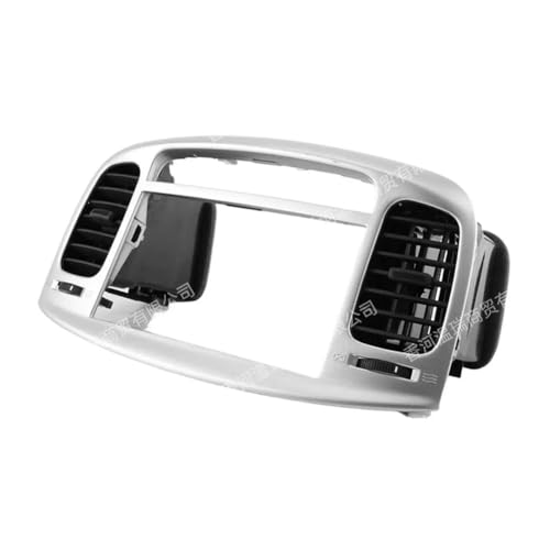 SIAQWYENZ 2 Stücke Vorne Zentrale Dashboard Air Vent Outlet Grill Panel for Hyundai Accent Fließheck 2006-2011 974101E000 974201E000 Lüftungskanal für Armaturenbrett(Middle) von SIAQWYENZ