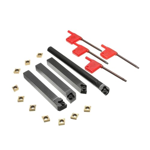 SIAQWYENZ 4 STÜCKE 12mm Schaft Drehmaschine Drehwerkzeughalter Hartmetalleinsätze T15 Schraubenschlüssel S12M-SCLCR09 SCLCR1212H09 SCLCL1212H09 SCMCN1212H09 Halter Werkzeughalter SIAQWYENZ 4 STÜCKE 12mm Schaft Drehmaschine Drehwerkzeughalter Hartmetalleinsätze T15 Schraubenschlüssel S12M-SCLCR09 SCLCR1212H09 SCLCL1212H09 SCMCN1212H09 Halter Werkzeughalter von SIAQWYENZ