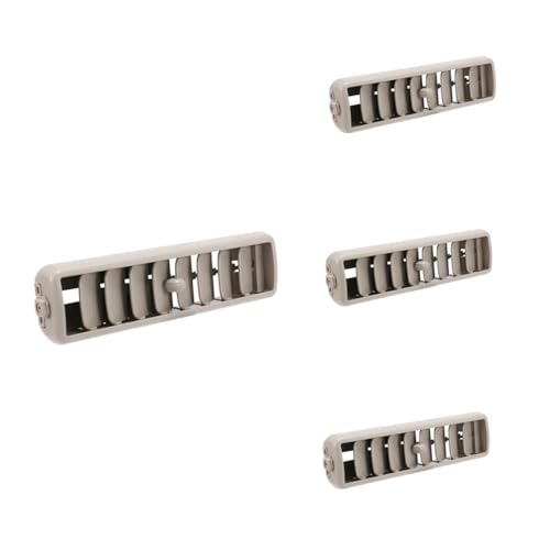 SIAQWYENZ 4X Beige Auto Dach Top Seite Klimaanlage Vent Outlet A/C Panel Grille Abdeckung Installieren for Mitsubishi Pajero V93 V97 Lüftungskanal für Armaturenbrett von SIAQWYENZ
