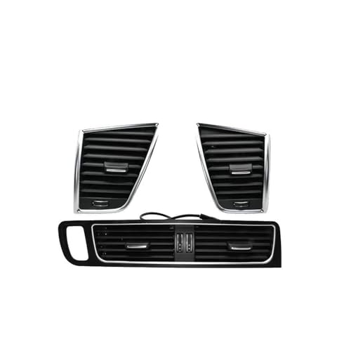 SIAQWYENZ 8R1820901 8R1820902 8R1820951C Front Klimaanlage Outlet Center Armlehne Auto Air Vent Montage for Audi Q5 2009-2017 Lüftungskanal für Armaturenbrett(A set 3pcs) von SIAQWYENZ