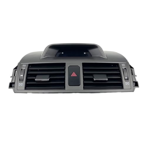 SIAQWYENZ Auto Klimaanlage Vent Outlet Panel for Toyota Corolla Altis 2007-2013 Dash Trim Luft Frisch Düse Rahmen Uhr Kabel Lüftungskanal für Armaturenbrett(Model D) von SIAQWYENZ
