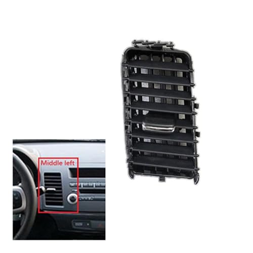 SIAQWYENZ Autoklimaanlage Outlet Vent for Mitsubishi Lancer EX 2010 2011 2012 2013 2014 2015 Dashboard-Klimaanlage Vents Lüftungskanal für Armaturenbrett(Middle left) von SIAQWYENZ