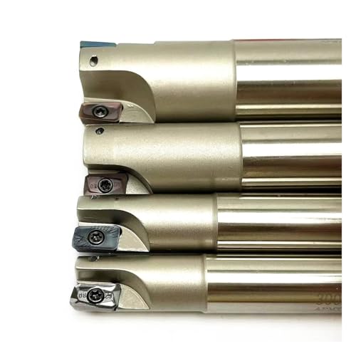 SIAQWYENZ BAP300R 10 12 16 18 20 24 25 32mm Hartmetalleinsatz Eingespannt Fräsen Schneiden Schulter Rechtwinklig Präzisionsschneider Schaftfräser APMT1135 Werkzeughalter(300R C14-14-150-2T) von SIAQWYENZ