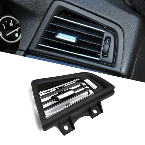 SIAQWYENZ For BMW 5 Series F10 F11 F18 64229166885 Front Konsole Dash Klimaanlage Verchromte AC Vent Komplette Montage Lüftungskanal für Armaturenbrett(RHD with chrome-R) von SIAQWYENZ