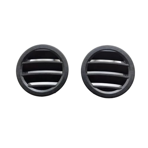 SIAQWYENZ LHD Klimaanlage AC Vent Grille Outlet Abdeckung Panel for Mercedes Benz C Klasse W204 C180 C200 C220 C230 C260 C300 c350 Lüftungskanal für Armaturenbrett(Black 2PCS) von SIAQWYENZ
