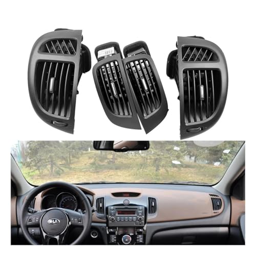 SIAQWYENZ Originalteile for FORTE CERATO 2008-2013 Klimaanlage A/C-Auslass vorne Luftauslass Mitte Entlüftungsplatte Panel for FORTE Lüftungskanal für Armaturenbrett von SIAQWYENZ