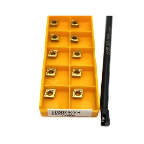 SIAQWYENZ S06K S07K S08K S10K S12M SCLCR06 for CCMT060204 Interne Gewinde Drehen Werkzeug Halter Schraube Drehen Bohren Werkzeug Halter CNC Drehmaschine Werkzeughalter(S06K -SCLCR06) von SIAQWYENZ