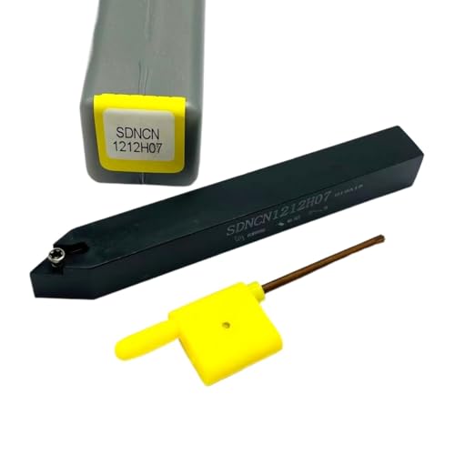 SIAQWYENZ SDNCN Drehmaschine Cutter Halter SDNCN1010 SDNCN1212 SDNCN1616 Werkzeug Halter DCGT070204 02 08 AK H01 DCMT070204-SM IC907/08 Drehen Werkzeuge Werkzeughalter(SDNCN1212H07) von SIAQWYENZ
