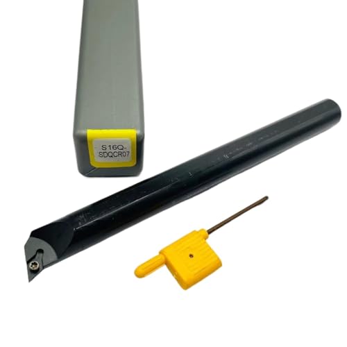 SIAQWYENZ SDQCR SDQCR07 S10K S12M S16Q Interne Kühlung Drehen Werkzeug Wolfram Stahl Schraube Bohren Bar DCMT070204 Hartmetall Klingen Drehmaschine Werkzeug Werkzeughalter(S16Q SDQCR07 Right) von SIAQWYENZ