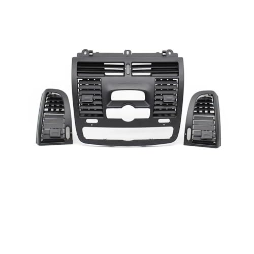 SIAQWYENZ W636 W639 Auto Front Dash Zentrale Links Rechts Klimaanlage Ac Vent Grill Abdeckung for Mercedes Benz Vito Viano 6366800800 Lüftungskanal für Armaturenbrett(High-End B 3pcs set) von SIAQWYENZ
