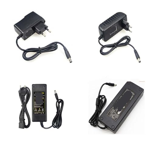 1 Stück Netzteil DC 12 V 1A 2A 3A 5A 6A 7A 8A 10A LED-Transformator passend for 5050 5730 2835 3014 5050 mit LED-Lichtleiste(12V 10A,EU) von SIBBLE