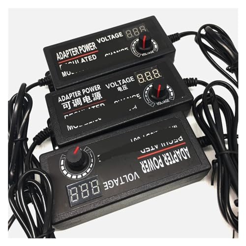 1 Stück Netzteil einstellbar AC auf DC3V12V 24V 9V Display Netzschalter Ladegerät Adatpor 3 12 24 V(3V-12V 2A,US) von SIBBLE