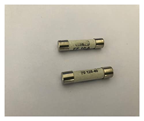 2 Stück 6,3 x 32 mm FF315mA FF500mA FF630mA FF800MA FF10A FF16A 1000V SIBA Keramiksicherung DMI-Sicherung for Multimeter (Size : FF630mA 1000V) von SIBBLE