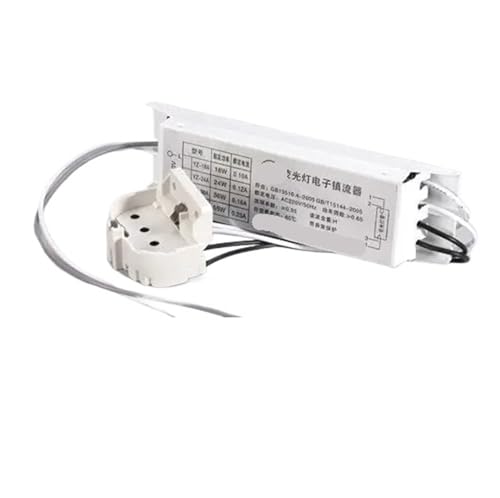 2 Stück AC180 – 250 V Leuchtstofflampe 24 W Lampe mit Lampenfassung Beleuchtung elektronisches Vorschaltgerät, geeignet for H-Röhrenlampe von SIBBLE
