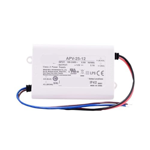 APV-25-12 12V/2,1A Konstantspannungsdesign 25,2W LED-Schaltnetzteil mit Einzelausgang von SIBBLE