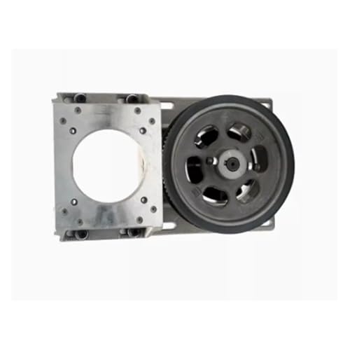 Getriebe 1,25 M integrierter Getrieberiemen mit Zahnrad, geeignet for Schrittmotor-CNC-Maschinenteile(14mm,Straight long shaft) von SIBBLE
