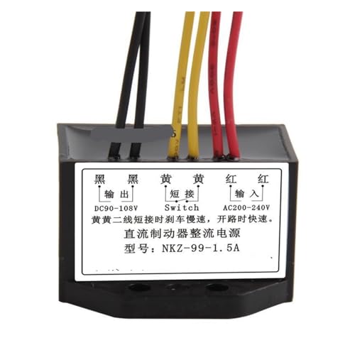 Gleichrichter NKZ-99-1,5A DC-Bremsgleichrichter-Stromversorgung AC200-240V DC90-108V Gleichrichter NKZ-99-1,5A DC-Bremsgleichrichter-Stromversorgung AC200-240V DC90-108V von SIBBLE