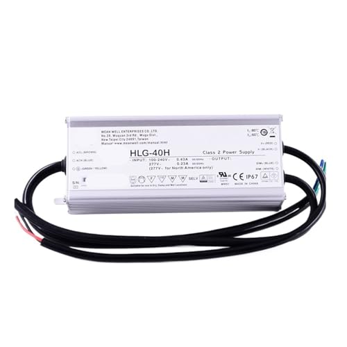 HLG-40H-36B, geeignet for Straßen-/Hochregallager/Gewächshäuser/Parkplätze. 40-W-Konstantspannungs- und Konstantstrom-LED-Treiber HLG-40H-36B, geeignet for Straßen-/Hochregallager/Gewächshäuser/Parkplätze. 40-W-Konstantspannungs- und Konstantstrom-LED-Treiber von SIBBLE