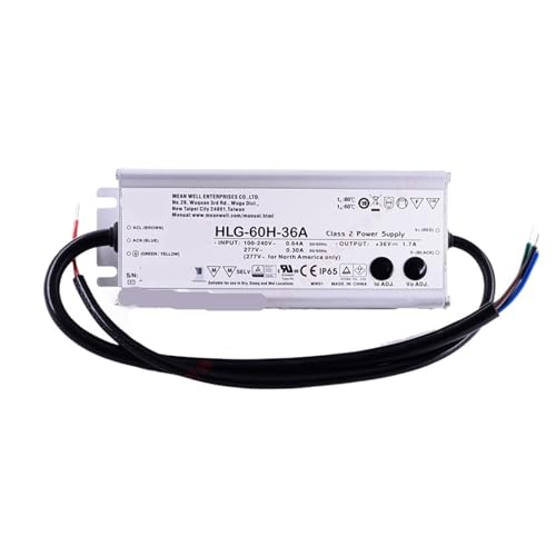 HLG-60H-36A 60 W Konstantspannungs- und Konstantstrom-LED-Treiber, geeignet for Straßen/Hochhallen/Gewächshäuser/Parkplätze HLG-60H-36A 60 W Konstantspannungs- und Konstantstrom-LED-Treiber, geeignet for Straßen/Hochhallen/Gewächshäuser/Parkplätze von SIBBLE