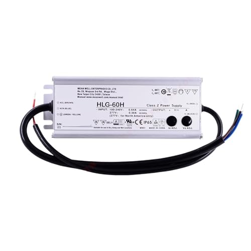 HLG-60H-48A 60 W Konstantspannungs- und Konstantstrom-LED-Treiber, geeignet for Straßen/Hochhallen/Gewächshäuser/Parkplätze von SIBBLE