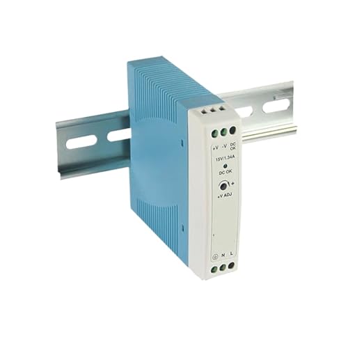 MDR-20-5 12V15V24V20W DIN-Schienen-Schaltnetzteil Mini klein MDR-20-12 MDR-20-15 MDR-20-241A LED AC-DC Netzteil(MDR-20-15) von SIBBLE