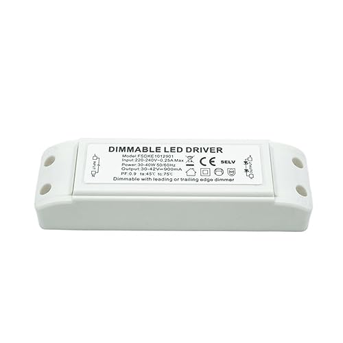 SIBBLE SCR-Dimm-Netzteil 30 W, 36 W, 40 W, Panel-Licht, Downlight-Antrieb, kein Stroboskop kompatibel von SIBBLE