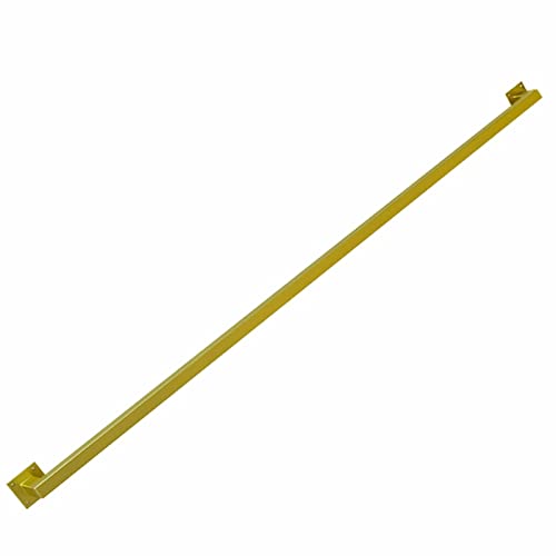 Goldene Treppenhandläufe 3 Fuß/4 Fuß/5 Fuß/6 Fuß/10 Fuß/12 Fuß/14 Fuß/20 Fuß, Treppengeländer aus Metall für ältere Menschen/Kinder/Behinderte/Schwangere, Komplettset (Farbe: Gold, Größe: 550 cm (18 von SIBEG