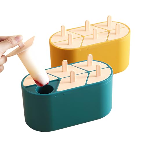 Eis Lolly Form, 12 Hohlräume leicht zu entfernen Popsicle Formen, Ice Lolly Maker, wiederverwendbare gefrorenes Eis Formen, BPA frei Cakesicle Schokolade Pop Form für Kinder Erwachsene Dessert DIY Som Eis Lolly Form, 12 Hohlräume leicht zu entfernen Popsicle Formen, Ice Lolly Maker, wiederverwendbare gefrorenes Eis Formen, BPA frei Cakesicle Schokolade Pop Form für Kinder Erwachsene Dessert DIY Som von SICANAUO