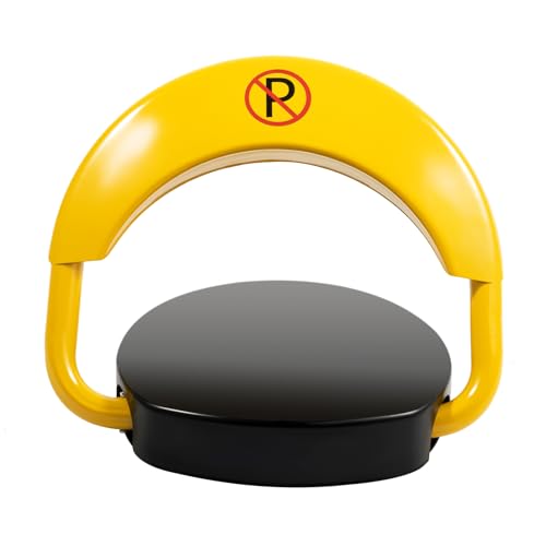 SICHENSH Elektrisch Parkplatzsperre, Parkplatzsperre Klappbar, Automatik Klappbar Parksperre mit Fernbedienungen, Automatische Parkplatzsperre mit Alarm-Funktion, Elektrisch Parkplatzsperren von SICHENSH