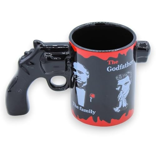 SICILIA BEDDA CAPACI „Der Pate“ 3D-Keramikbecher mit rotem Rand, H ca. 10 cm. mit Pistolengriff MOD3 SICILIA BEDDA CAPACI „Der Pate“ 3D-Keramikbecher mit rotem Rand, H ca. 10 cm. mit Pistolengriff MOD3 von SICILIA BEDDA CAPACI