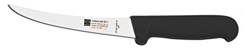 SICO Ausbeinmesser gebogen semi-flexibel Typ 2332 Farbe Schwarz, Größe 15 cm von SICO