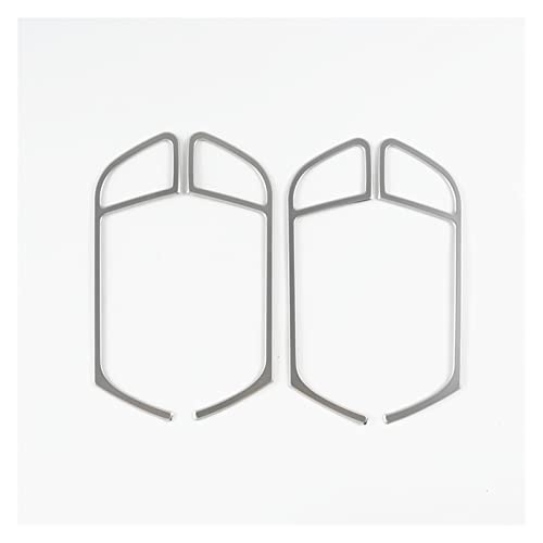 Für A-UDI A4 A5 B8 2009-2016 Auto Styling Innentürgriff Rahmen Dekoration Aufkleber Trim Zubehör AutTürgriff Innentürverkleidung von SICOTTON