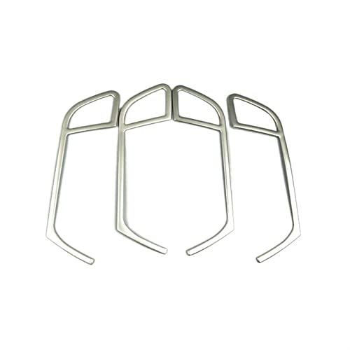 Für A-UDI A4 B8 2009-2015 Edelstahl Türgriff Rahmen Dekoration Abdeckung Trim 4Pcs Auto Türklinke Trim Decals AutTürgriff Innentürverkleidung von SICOTTON