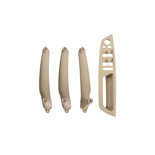 Für B&MW E70 E71 E72 X5 X6 Armlehne Autoinnentürgriff Innenverkleidung Pull Trim Cover Griff Armlehne AutTürgriff Innentürverkleidung (Farbe : RHD Beige Model A) von SICOTTON