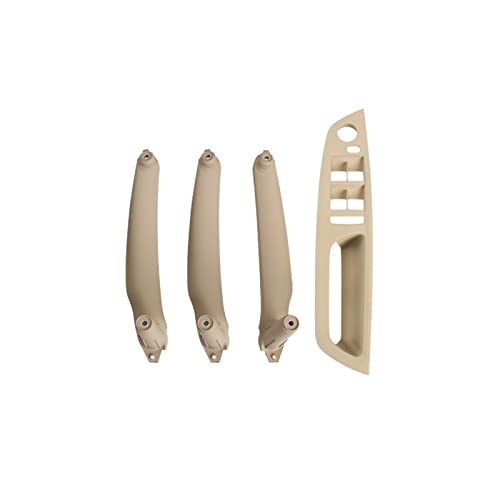 Für B&MW E70 E71 E72 X5 X6 Armlehne Autoinnentürgriff Innenverkleidung Pull Trim Cover Griff Armlehne AutTürgriff Innentürverkleidung (Farbe : RHD Beige Model B) von SICOTTON