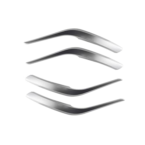 Für B&MW X1 E84 2010-2015 Türinnengriff Innenmodifikation Innenarmlehne Zubehör Griffschutzabdeckung AutTürgriff Innentürverkleidung (Farbe : Silver 4) von SICOTTON