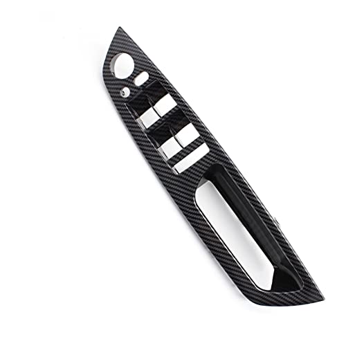 Für B&MW X5 X6 E70 E71 E72 2007-2013 LHD RHD Innentür Fahrerseite Armlehne Fenster Schalter Panel Cover Trim AutTürgriff Innentürverkleidung (Farbe : Front Right Carbon) von SICOTTON