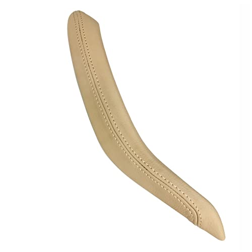 Für B&MW X5 X6 F15 F16 2014-2018 Auto Innenarmlehnen Leder Links Rechts Innen Beifahrertürgriff Außenabdeckung AutTürgriff Innentürverkleidung (Farbe : Right Beige) von SICOTTON