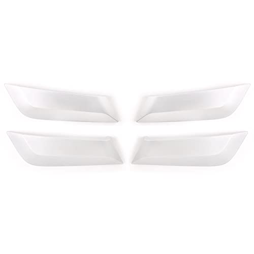 Nonuinz Auto-Innentür Armlehne Panel Griff Pull Trim Cover Aufkleber Zubehör Für Land Rover Für Freelander 2 2007-2015 Auto Innengriff Türgriff (Farbe : Silber) von SICOTTON
