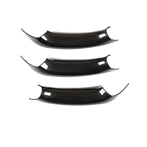 Nonuinz Für B&MW X3 X4 F25 G01 F26 G02 Auto-Innentürverkleidung Haltegriffabdeckungen ABS-Carbon-Faser-Armlehnen-Schutzverkleidung Auto Innengriff Türgriff (Farbe : 2) von SICOTTON