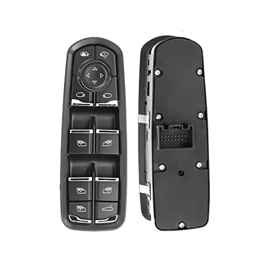 Nonuinz Schalter Fensterheber Für Porsche Für Cayenne Für Macan Für Panamera 2011-2017 7PP959858AEDML Fensterheberschalter Vorne Links Fenster Hauptschalter (Farbe : Style 2) von SICOTTON