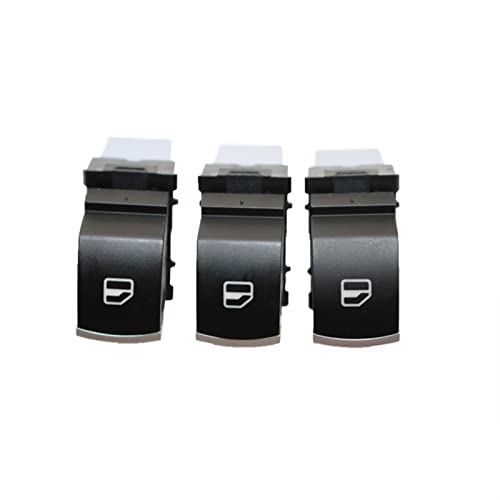 Nonuinz Schalter Fensterheber Für Tiguan Für P&assat B6 Für Jetta 6 Für Golf Für GTI 5ND941431B 5ND959857 5ND959855 5ND959565 Fensterheberschalter Fenster Hauptschalter (Farbe : 3PCS 5ND959855) von SICOTTON