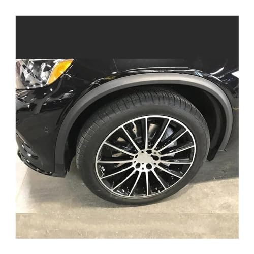 Radlauf-Kotflügelverbreiterungen Für Mercedes Für Benz GLC SUV X253 2015-2022 Coupe C253 2016-2022 GLC43 GLC63 AMG Radlauf Kotflügelverbreiterung Kotflügel Auto-Radkasten(Color:2Pcs Front Fender) von SICOTTON