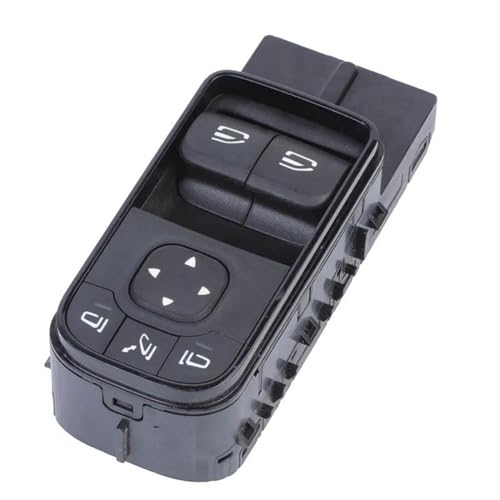 SICOTTON Fenstersteuerschalter Für Mercedes Für Benz Für Sprinter 3500 XD 2018 2019 2020 2021 A9079059002 A9079056603 9079059002 9079056603 Fensterheberschalter (Color : with Folding) von SICOTTON